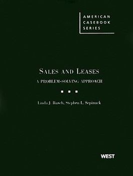 Sales and Leases: A Problem-Solving Approach